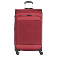 D&N Travel Line 9504 - 4-Rollen-Trolley L 76 cm erw. (dark red)