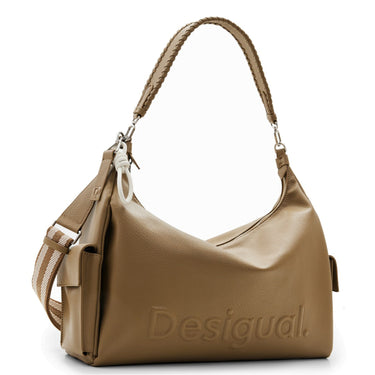 Desigual Half Logo 24 Kaki Brasilia - Schultertasche 40.5 cm (green)
