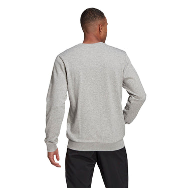 adidas Essentials Big Logo Sweatshirt - Pullover (grey/black, S) - Markenkoffer