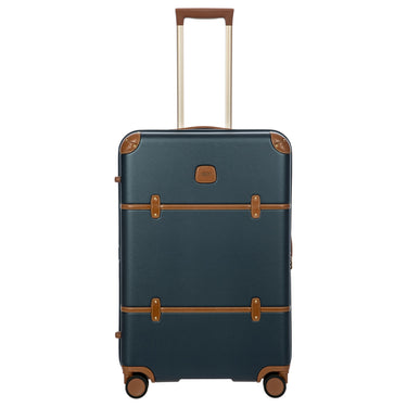 Brics Bellagio - 4 - Rollen - Trolley 70.5 cm erw. recycelt (blue/tan) - Markenkoffer