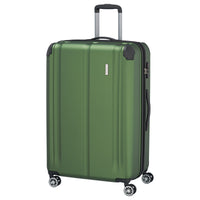 Travelite City - 4-Wheel Trolley Large 77 cm (Color: green)