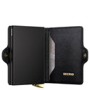 Secrid Twinwallet Emboss Diamond - Kreditkartenetui 6cc 10.2 cm RFID (black+) - Ansicht 5