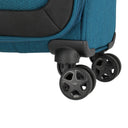 Travelite Kick Off - 4-Rollen-Trolley L 78 cm erw. (petrol)