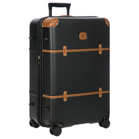 Brics Bellagio - 4 - Rollen - Trolley 70.5 cm erw. recycelt (black/tan) - Markenkoffer