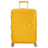 American Tourister Soundbox - 4-Wheel Trolley 67 cm (Color: golden yellow)