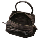 Les Visionnaires Sophie Petite Cozy Scarf - Henkeltasche 25 cm (dark brown) - Ansicht 6