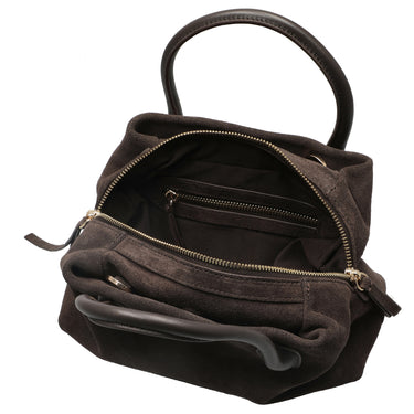 Les Visionnaires Sophie Petite Cozy Scarf - Henkeltasche 25 cm (dark brown) - Ansicht 6