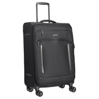 D&N Travel Line 9804 - 4-Rollen-Trolley M 68 cm erw. (black) - Ansicht 5
