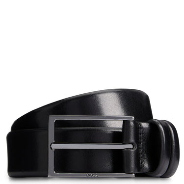 BOSS Carmello - Ledergürtel 3.5 cm (black, 105) - Markenkoffer