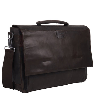 Strellson Brick Lane Jim - Messenger Bag L 40 cm (dark brown) - Ansicht 2