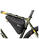 Jack Wolfskin Morobbia Triangle Bag - Rahmentasche (Bikepacking) 27 cm (flash black) - Markenkoffer