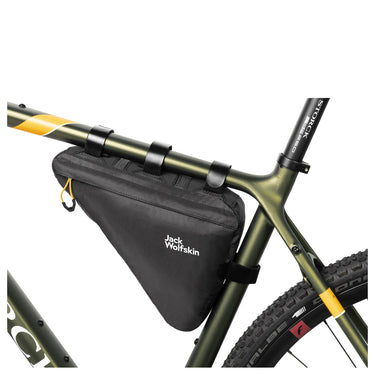 Jack Wolfskin Morobbia Triangle Bag - Rahmentasche (Bikepacking) 27 cm (flash black) - Markenkoffer