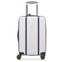 Delsey Paris Cadence - 4-Rollen-Kabinentrolley 55 cm erw. (elfenbein/blau)
