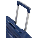 American Tourister Soundbox - 4 - Rollen - Trolley 67 cm erw. (blau) - Markenkoffer