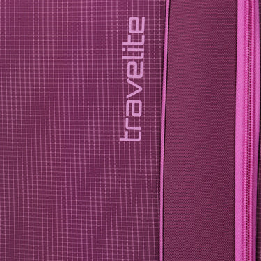 Travelite Corsiica - 4-Rollen-Kabinentrolley S 55 cm erw. (pink) - Ansicht 4