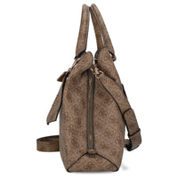 Guess Yvonne Logo Carryall - Henkeltasche 40 cm (latte logo)