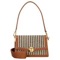 Lacoste Flap Shoulder Bag - Shoulder Bag 22.5 cm (brown)