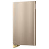 Secrid Cardprotector Fluted - Kreditkartenetui 6cc 10.2 cm RFID (cashmere+)