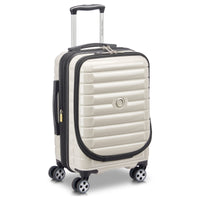 Delsey Paris Shadow 5.0 - 4-Rollen-Kabinentrolley mit Vortasche S 55 cm erw. USB (elfenbein) - Ansicht 2