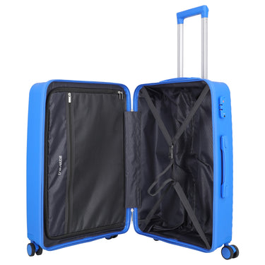 Travelite Pacific - 4-Rollen-Trolley M 67 cm (blue) - Ansicht 6