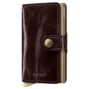 Secrid Miniwallet Naplak - Kreditkartenetui 6cc 10.2 cm RFID (mahogany+)