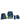 Lässig School Set Boxy Unique - Backpack Set 7-piece (Navy)