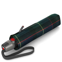 Knirps T.200 M Duomatic - Taschenschirm Regenschirm (check hunter)