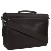Strellson Brick Lane Jim - Messenger Bag L 40 cm (dark brown) - Ansicht 3