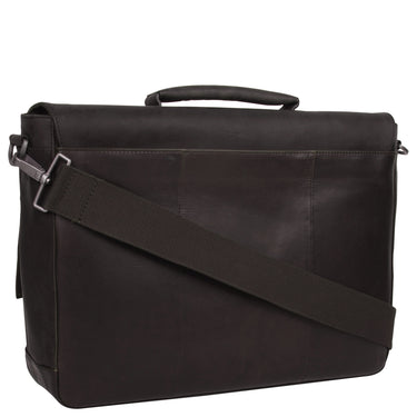Strellson Brick Lane Jim - Messenger Bag L 40 cm (dark brown) - Ansicht 3