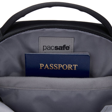 pacsafe V Tour Crossbody - Umhängetasche 28.5 cm (jet black) - Ansicht 6