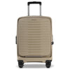 Stratic Novium ML - Trolley cabine 4 roues avec poche avant 55 cm extensible (sand)