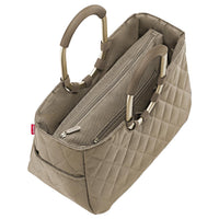 reisenthel loopshopper M - Shopper 40 cm (frame rhombus olive)