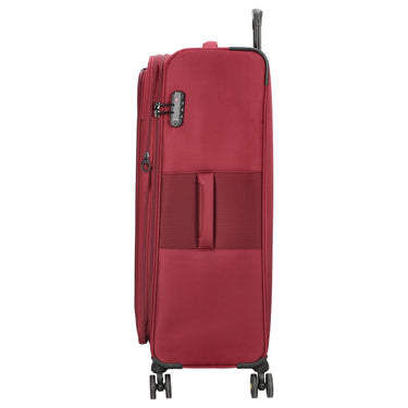 D&N Travel Line 9704 - 4-Rollen-Trolley L 78 cm erw. (dark red) - Ansicht 3