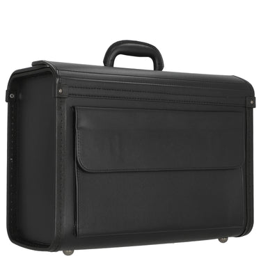 D&N Business - Pilotenkoffer 46 cm PU (schwarz) - Ansicht 5