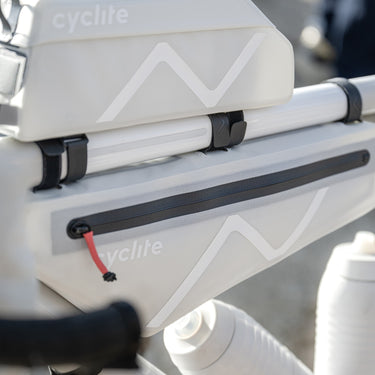 Cyclite Frame Bag / 02 -  Rahmentasche (Bikepacking) 38 cm (light grey) - Ansicht 6