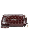 Guess Carmella Crossbody Flap - Umhängetasche (burgundy logo)