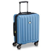 Delsey Paris Longitude - 4-wheel cabin trolley Slim 55 cm (light blue)