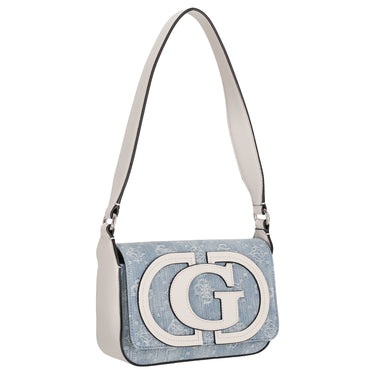 Guess Ruby Flap - Schultertasche 20 cm (denim logo) - Ansicht 5