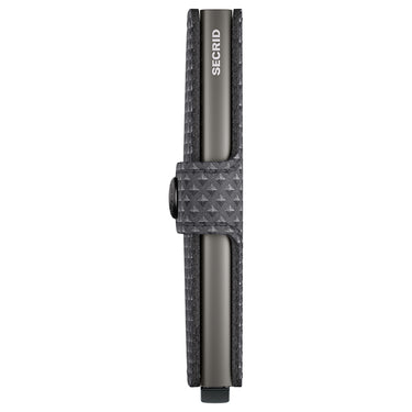 Secrid Miniwallet Pyramid - Geldbörse 6cc 10.2 cm RFID (grey)