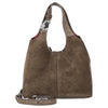 Coccinelle C-Easy Suede - Sac à poignée S 20 cm (fango/fango)