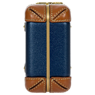 Brics Bellagio - Umhängetasche 20 cm recycelt (blue/tan) - Markenkoffer
