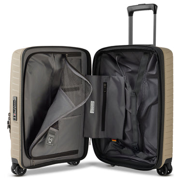 Stratic Novium ML - 4-Rollen-Kabinentrolley mit Vortasche 55 cm erw. (sand) - Ansicht 7