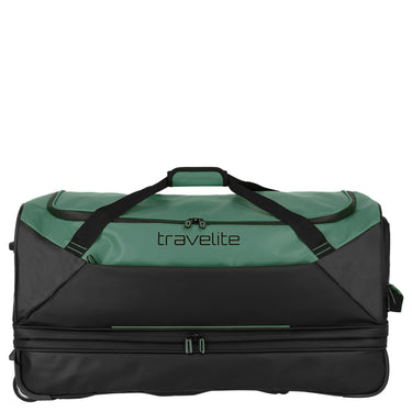 Travelite Basics - Tarpaulin Rolling Travel Bag 70 cm (Color: green)