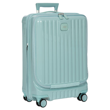 Brics Positano - 4 - Rollen Kabinentrolley 55 cm USB erw. (hellblau) - Markenkoffer