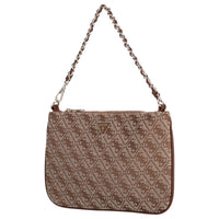 Guess Flat Pouch - Schultertasche 24.5 cm (latte logo)