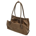 Les Visionnaires Sophie Grande Cozy Scarf - Schultertasche 42 cm (khaki) - Ansicht 6