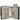 Brics Bellagio - 4 - Rollen - Kabinentrolley mit Vortasche 55 cm erw. recycelt (black/tan) - Markenkoffer