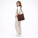 Les Visionnaires Marie Slouchy Buckle Cozy - Beuteltasche 36 cm (aubergine) - Ansicht 7