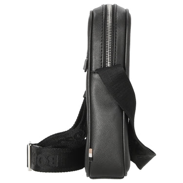 BOSS Zair Ns Zip - Umhängetasche Leder 21 cm (schwarz) - Markenkoffer