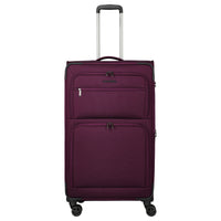 Travelite Cubis - 4-Rollen-Trolley 83 cm erw. (berry) - Ansicht 2